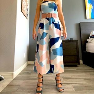 Boutique romper sweetheart top pant suit